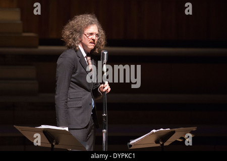 Martin Creed - "Face to Face mit Bach (Arbeit 1815)", Royal Festival Hall, Southbank Centre, London Stockfoto