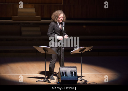 Martin Creed - "Face to Face mit Bach (Arbeit 1815)", Royal Festival Hall, Southbank Centre, London Stockfoto