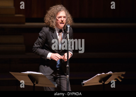 Martin Creed - "Face to Face mit Bach (Arbeit 1815)", Royal Festival Hall, Southbank Centre, London Stockfoto