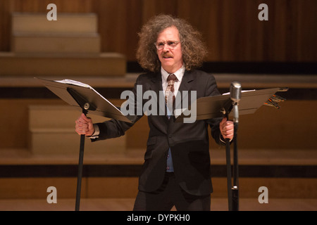 Martin Creed - "Face to Face mit Bach (Arbeit 1815)", Royal Festival Hall, Southbank Centre, London Stockfoto