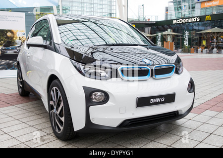 BMW i3 ist das weltweit erste Premium-Elektro-Auto Stockfoto