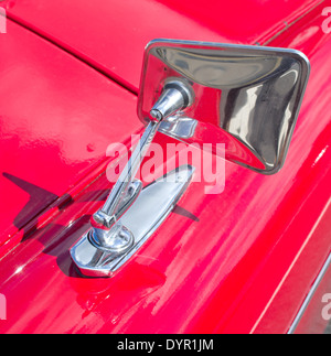 Detail der Außenspiegel hautnah Stockfoto