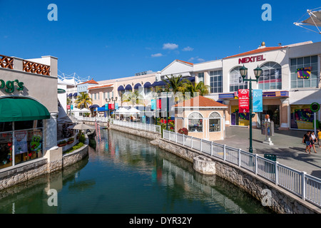 La Isla Shopping Village, Cancún, Quintana Roo, Mexiko Stockfoto