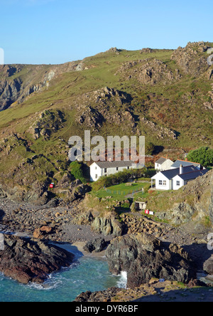 Das Café Kynance Cove in Cornwall, Großbritannien Stockfoto