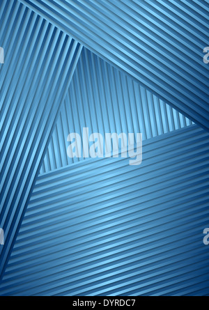 Abstrakt blau gestreiften Vektor Hintergrund Stockfoto