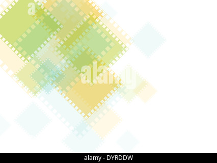 Abstrakte Tech Geometrie Vektor Hintergrund Stockfoto