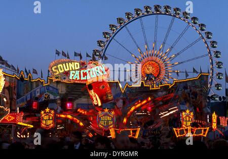 Oktoberfest in München, 2000 Stockfoto