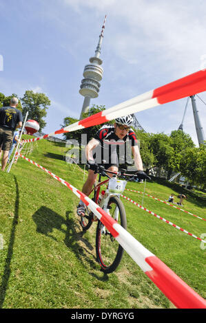 24-Stunden Mountainbike-Rennen in München, 2011 Stockfoto