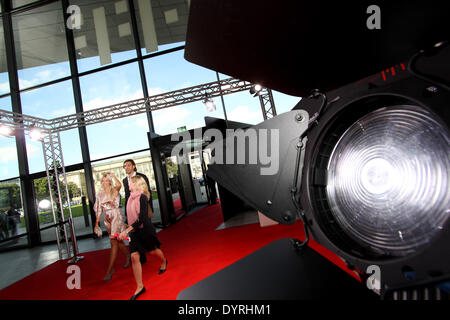 Eröffnung der HFF Neubau in München, 2011 Stockfoto