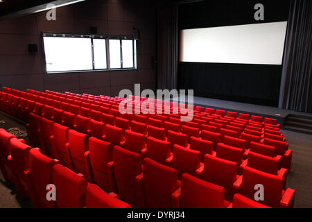 Der Neubau der Hochschule für Fernsehen und Film in München, 2011 Stockfoto