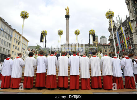 Corpus Christi-Messe in München, 2011 Stockfoto