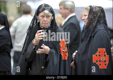 Fronleichnamsprozession in München, 2011 Stockfoto