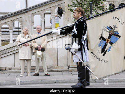 Fronleichnamsprozession in München, 2011 Stockfoto