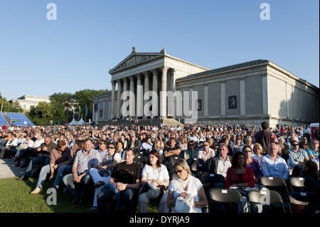 Der Adler auf der Pinakothek in München, 2011 Stockfoto