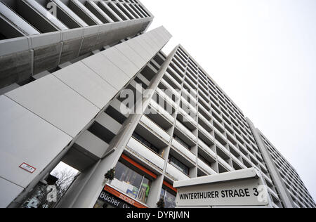 Hochhaus in München Fuerstenried, 2011 Stockfoto