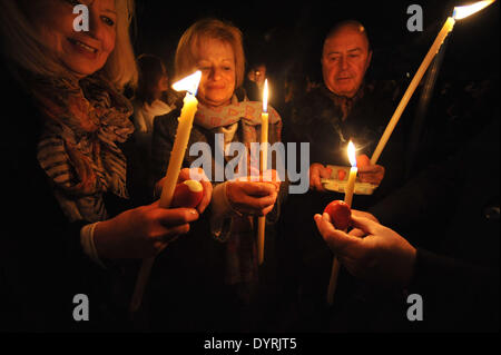 Orthodoxe Ostern in München 2012 Stockfoto