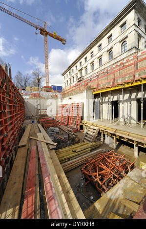 Baustelle des NS-Dokumentationszentrum in München 2012 Stockfoto