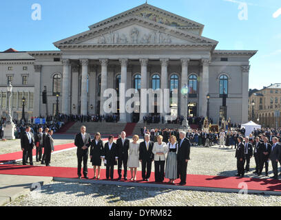 Feierlichkeiten zum Tag der deutschen Einheit in München 2012 Stockfoto