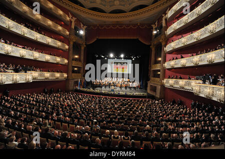 Feierlichkeiten zum Tag der deutschen Einheit in München 2012 Stockfoto