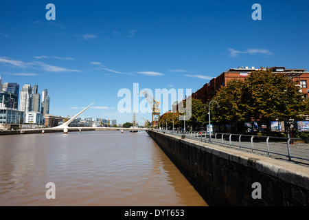 Puerto Madero Dock 3 Buenos Aires Argentinien Stockfoto