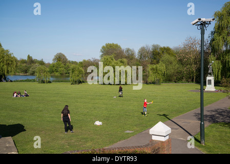 Radnor Gärten, Strawberry Hill Borough of Richmond, London, UK Stockfoto