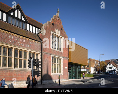 Maidstone Museum und Kunstgalerie Bentlif, Kent. Stockfoto