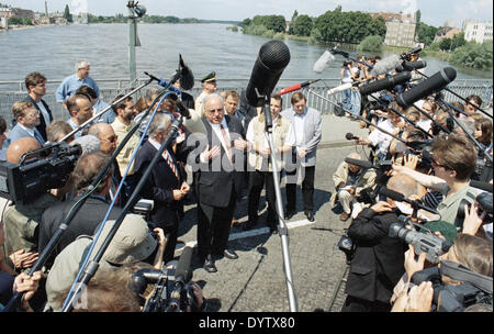 Die Flut von 1997 Oder Stockfoto