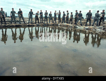 Die Flut von 1997 Oder Stockfoto