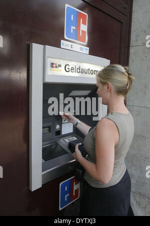 Ein Geldautomat Stockfoto