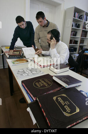 Rabbinische Schule in Berlin Stockfoto