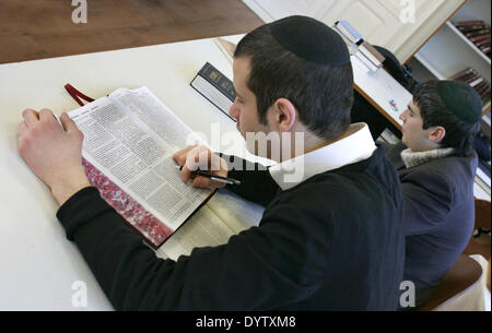 Rabbinische Schule in Berlin Stockfoto