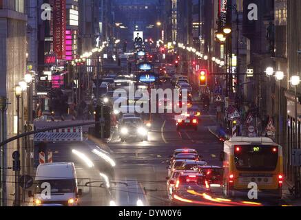 Die Friedrichstraße Stockfoto