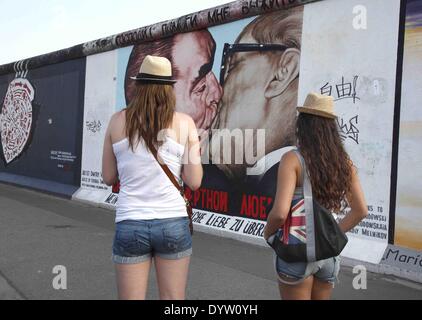 East Side Gallery Stockfoto