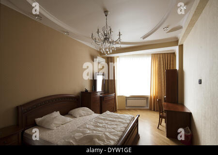 Einrichtung einer modernen High-Rise Wohnung, Baku 2011 Stockfoto