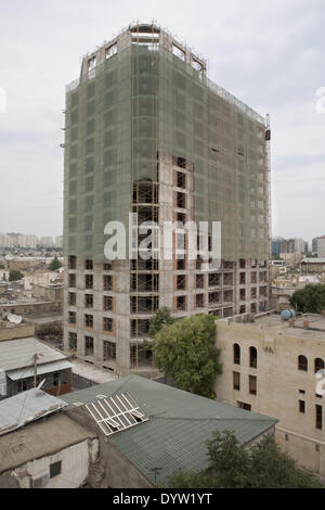 Straßenbild Baku Stockfoto