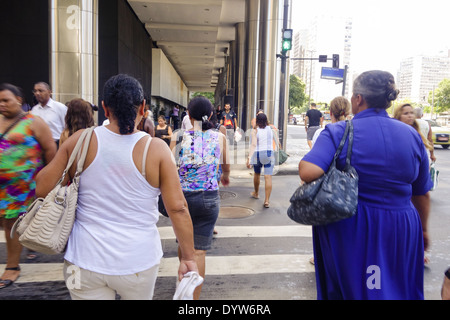 Rio De Janeiro, Centro, Avenida Presidente Vargas, Brasilien Stockfoto