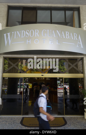 Rio De Janeiro, Centro, Avenida Presidente Vargas, Windsor Guanabara Hotel, Brasilien Stockfoto