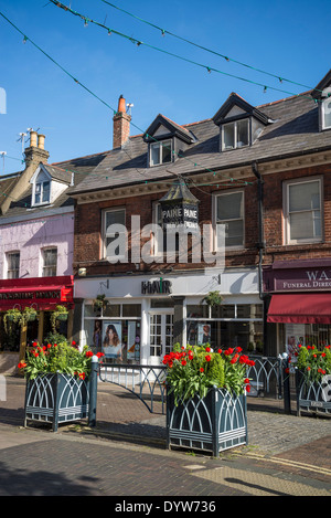 Kirchgasse, Twickenham, London, UK Stockfoto