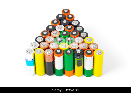 Batterien Stockfoto