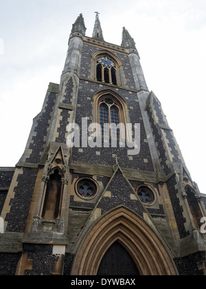 FAVERSHAM, KENT/UK - März 29: Blick auf St. Mary Charity-Kirche in Faversham Kent am 29. März 2014 Stockfoto