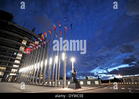 Straßburg, Frankreich, Europäische Parlament Straßburg Stockfoto