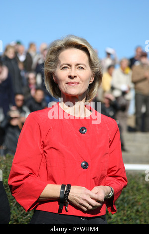 Hannover, Deutschland, Ursula von der Leyen, Bundesministerin für Arbeit Stockfoto