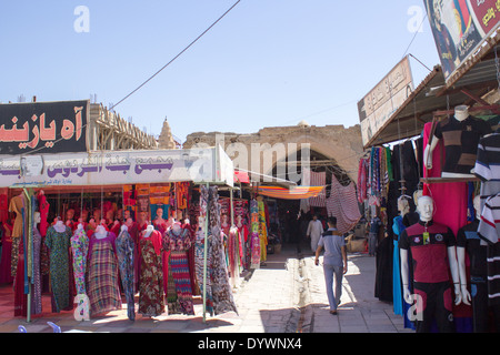 Markt-Stadt Kifl Stockfoto
