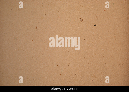 Brauner Karton Materialtextur horizontale Stockfoto