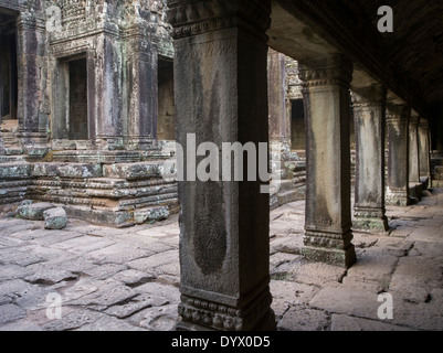 Bayon Tempel, Angkor Thom, Siem Reap, Kambodscha Stockfoto