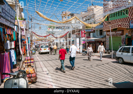 Straße in Udaipur, Rajasthan, Indien, Asien Stockfoto