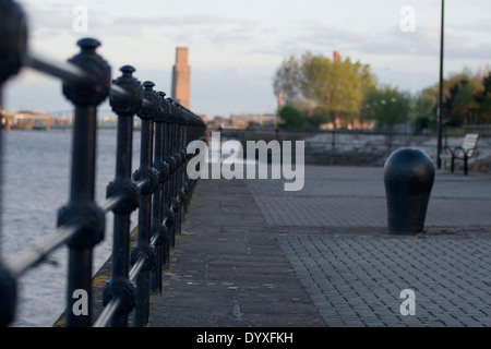 Birkenhead docks Stockfoto