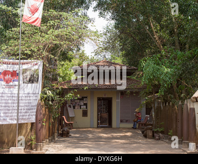 Kambodscha Landminen (Landmine) Museum est von Aki RA Siem Reap, Kambodscha. Stockfoto