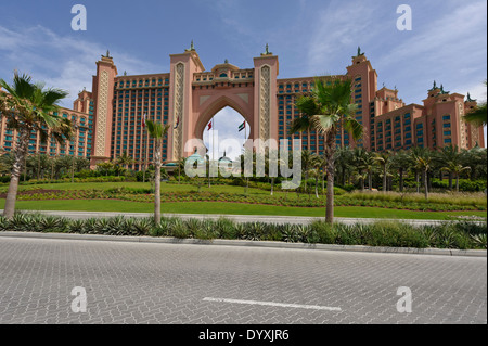 Atlantis, The Palm Hotel, Dubai, Vereinigte Arabische Emirate, Vereinigte Arabische Emirate. Stockfoto