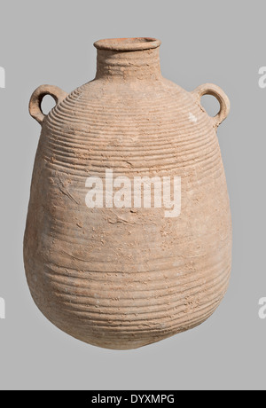 Eine römische Terra-Cotta Lagerung jar 1. / 2. Jahrhundert CE 51 cm hoch Stockfoto